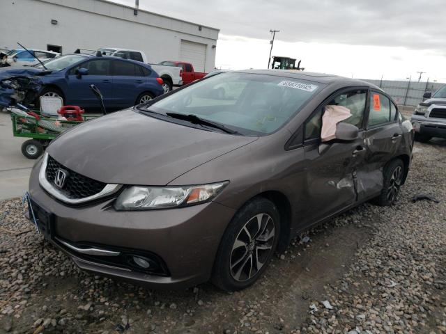 Photo 2 from auction – 2013 HONDA CIVIC EXL with VIN 2HGFB2F95DH514905