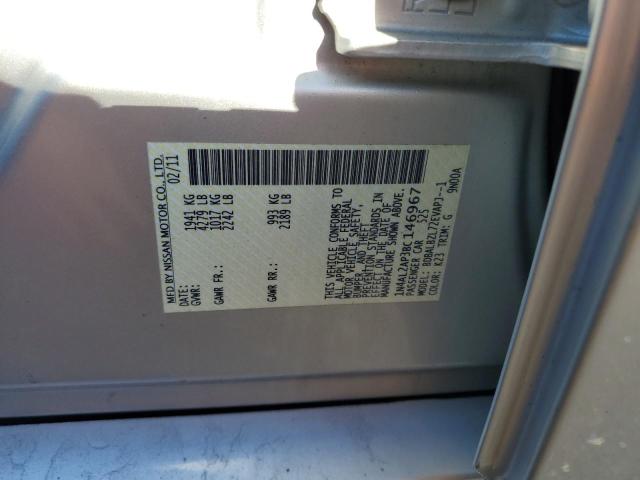 Photo 10 from auction – 2011 NISSAN ALTIMA BAS with VIN 1N4AL2AP3BC146967