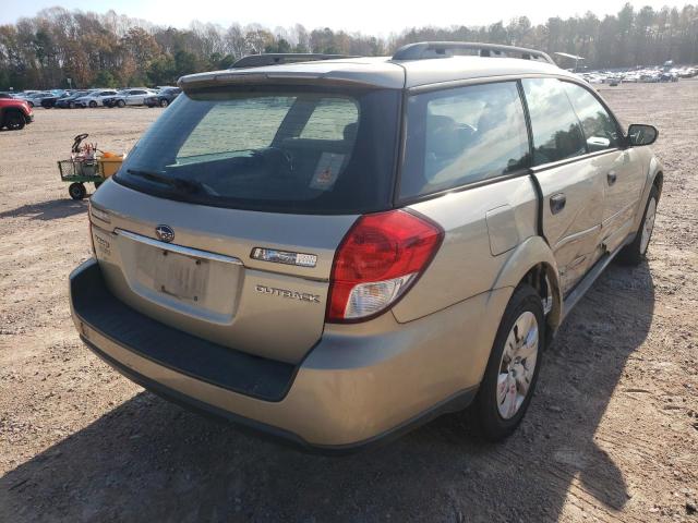 Photo 4 from auction – 2008 SUBARU OUTBACK with VIN 4S4BP60C087303358