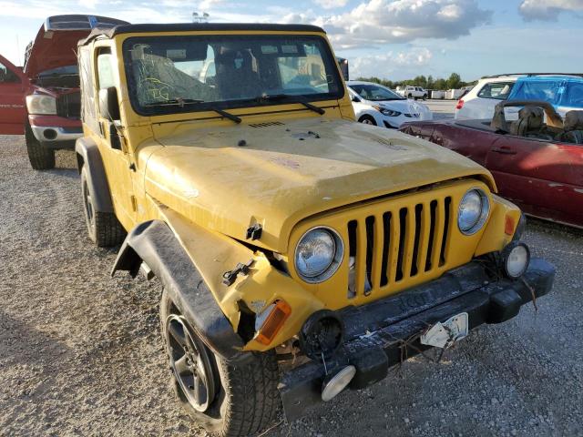 JEEP WRANGLER X 2004 with VIN 1J4FA39S64P726921 - Photo from auction