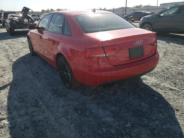Photo 3 from auction – 2010 AUDI A4 PREMIUM with VIN WAUEFAFLXAN015831