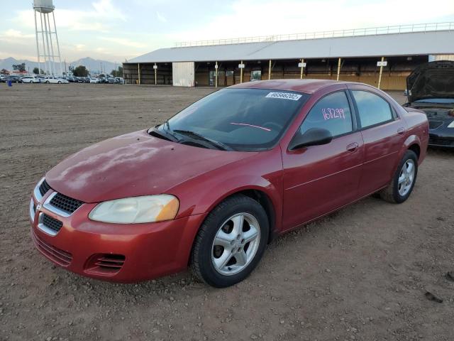Photo 2 from auction – 2004 DODGE STRATUS SX with VIN 1B3EL46X84N262884