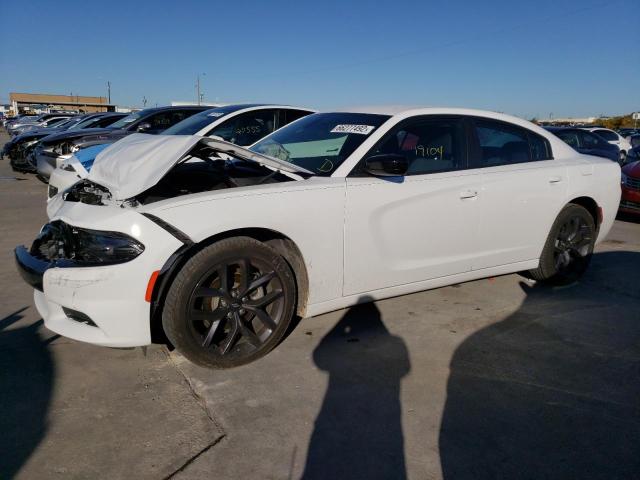 DODGE CHARGER SX 2021 with VIN 2C3CDXBG8MH653444 - Photo from auction