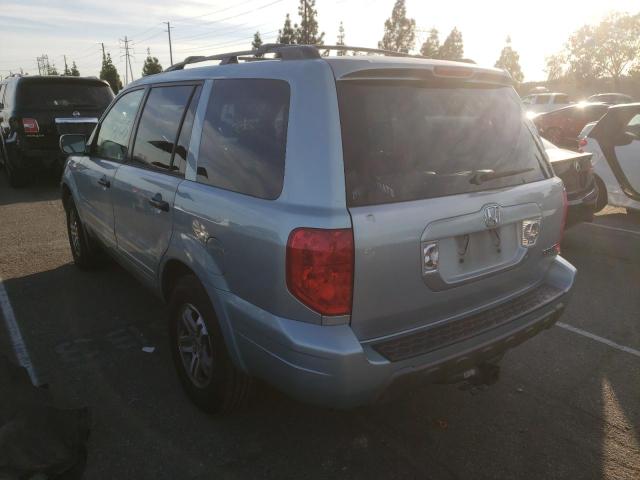 Photo 3 from auction – 2003 HONDA PILOT EXL with VIN 2HKYF18613H529867