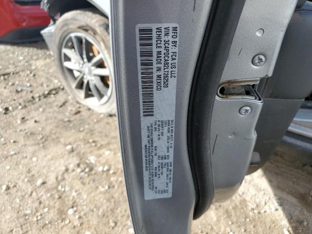 Photo 10 from auction – 2020 DODGE JOURNEY SE with VIN 3C4PDCAB2LT262520