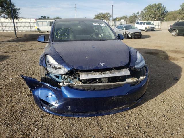 Photo 9 from auction – 2021 TESLA MODEL Y with VIN 5YJYGDEE1MF091054