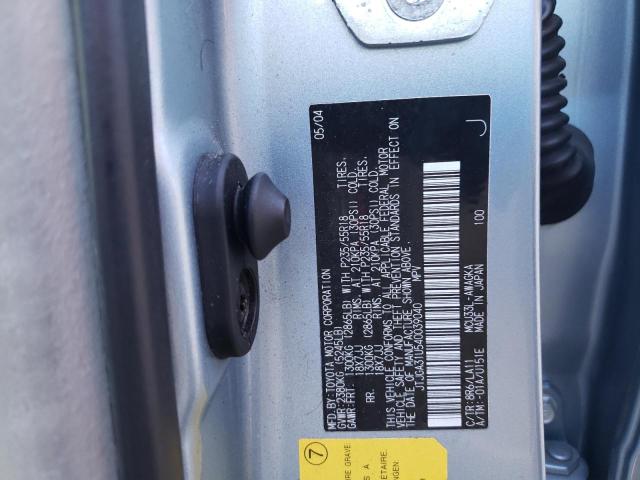 Photo 10 from auction – 2004 LEXUS RX 330 with VIN JTJGA31U540039040