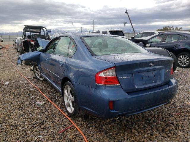 Photo 3 from auction – 2009 SUBARU LEGACY 2.5 with VIN 4S3BL616997219436