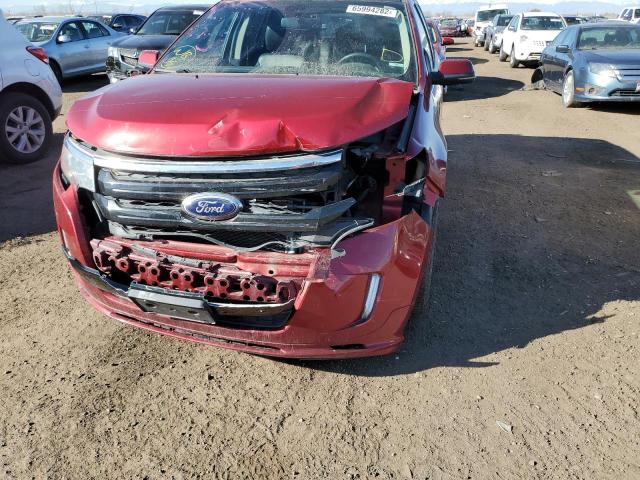 Photo 9 from auction – 2013 FORD EDGE SPORT with VIN 2FMDK4AK5DBC21824