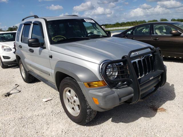 Photo 1 from auction – 2005 JEEP LIBERTY SP with VIN 1J4GL48KX5W595294