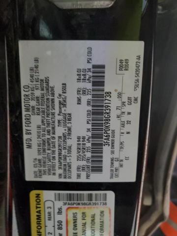 Photo 10 from auction – 2016 FORD FUSION TIT with VIN 3FA6P0K98GR391738
