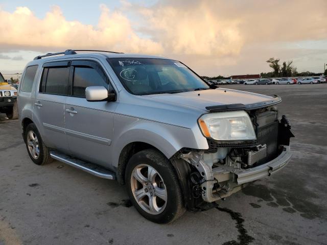 HONDA PILOT EXLN 2013 with VIN 5FNYF4H71DB036975 - Photo from auction