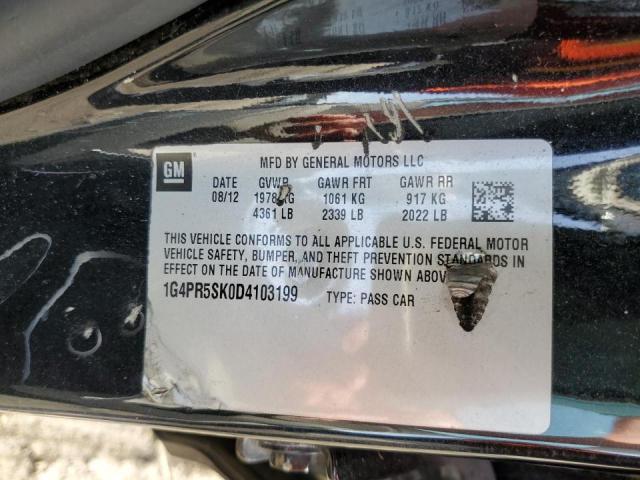 Photo 10 from auction – 2013 BUICK VERANO CON with VIN 1G4PR5SK0D4103199