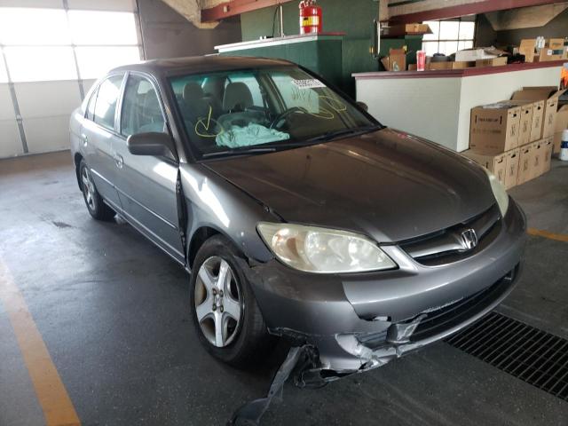 Photo 1 from auction – 2005 HONDA CIVIC EX with VIN 1HGES26715L011760