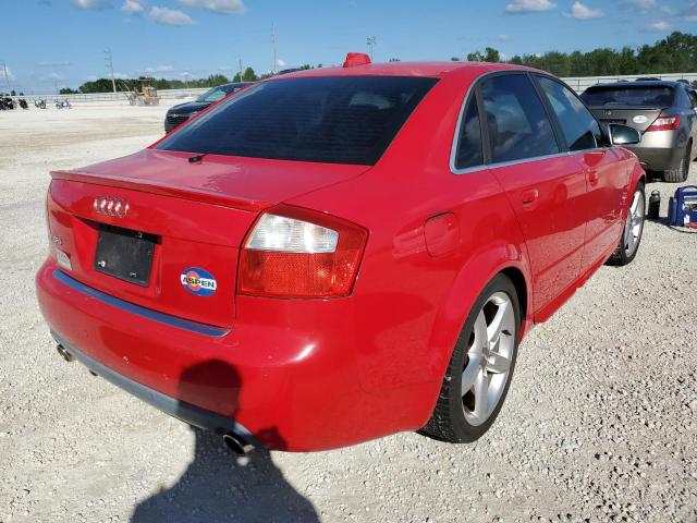 Photo 4 from auction – 2004 AUDI S4 with VIN WAUPL68E74A284569