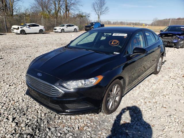 Photo 2 from auction – 2017 FORD FUSION SE with VIN 3FA6P0HD0HR395859