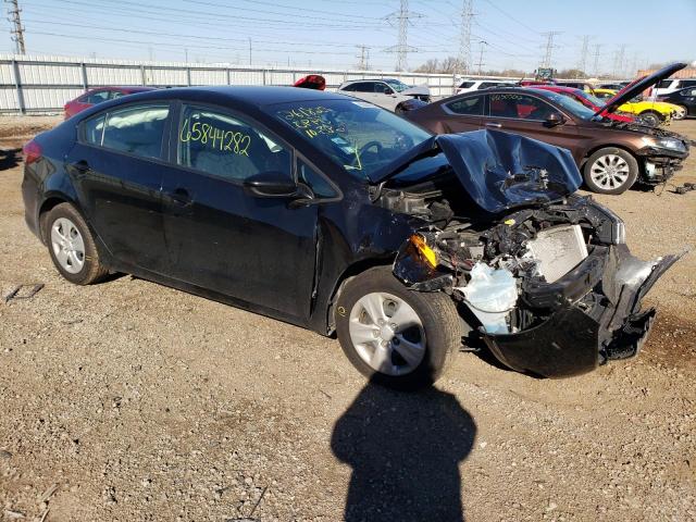 KIA FORTE LX 2017 with VIN 3KPFK4A72HE081352 - Photo from auction
