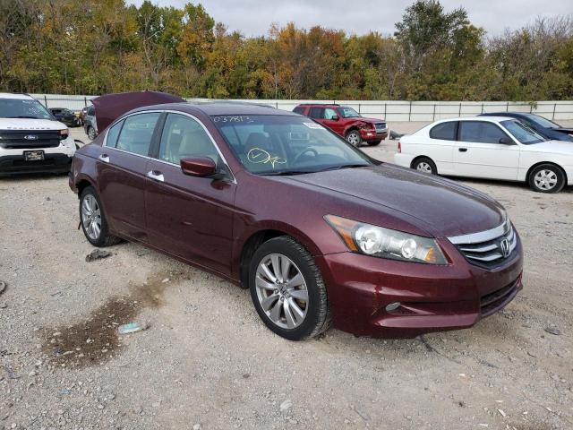 HONDA ACCORD EXL 2012 with VIN 1HGCP3F85CA037813 - Photo from auction