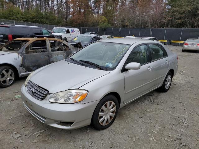 Photo 2 from auction – 2003 TOYOTA COROLLA CE with VIN JTDBR32E430028302