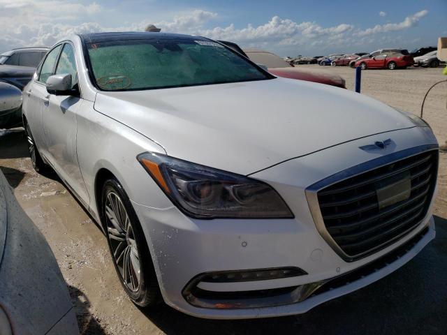 GENESIS G80 BASE 2020 with VIN KMTFN4JE2LU340357 - Photo from auction