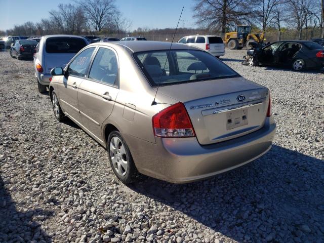 Photo 3 from auction – 2008 KIA SPECTRA EX with VIN KNAFE121985507286