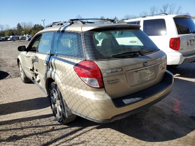 Photo 3 from auction – 2008 SUBARU OUTBACK 2. with VIN 4S4BP62C387316599