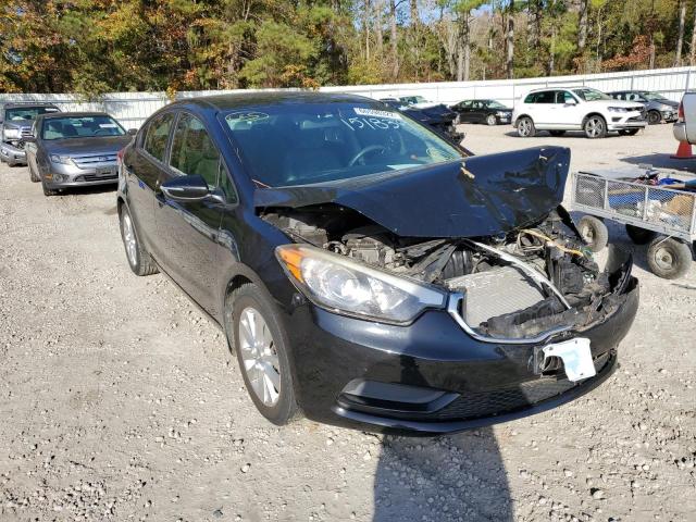 KIA FORTE LX 2014 with VIN KNAFX4A63E5082698 - Photo from auction