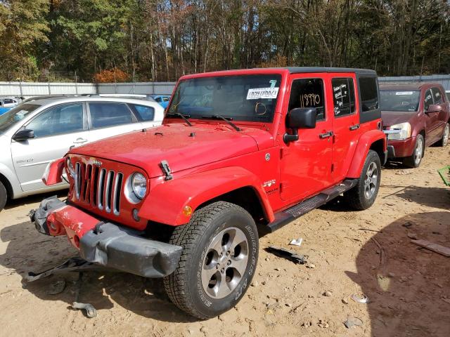 Photo 2 from auction – 2016 JEEP WRANGLER U with VIN 1C4BJWEG1GL129307