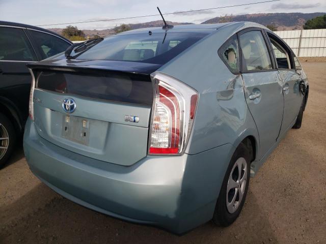 Photo 4 from auction – 2013 TOYOTA PRIUS with VIN JTDKN3DU7D5603447
