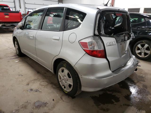 Photo 3 from auction – 2012 HONDA FIT with VIN JHMGE8H31CC021633