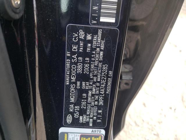 Photo 10 from auction – 2018 KIA FORTE LX with VIN 3KPFL4A74JE275285