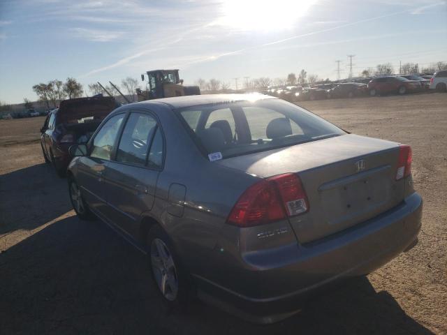 Photo 3 from auction – 2004 HONDA CIVIC EX with VIN 2HGES26794H622289