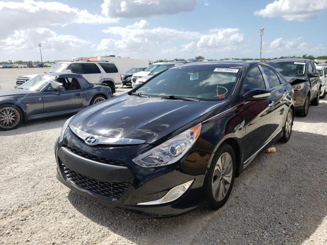 HYUNDAI SONATA HYB 2013 with VIN KMHEC4A41DA094309 - Photo from auction