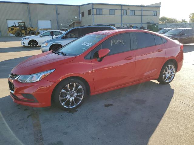 CHEVROLET CRUZE LS 2017 with VIN 3G1BC5SM6HS520620 - Photo from auction