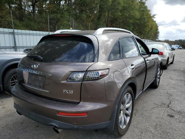 Photo 4 from auction – 2005 INFINITI FX35 with VIN JNRAS08W75X202405