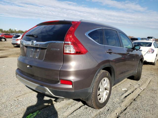 Photo 4 from auction – 2016 HONDA CR-V EXL with VIN 5J6RM4H70GL122865