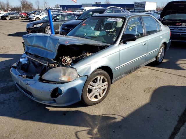 Photo 2 from auction – 2000 HONDA CIVIC BASE with VIN 2HGEJ6617YH568177
