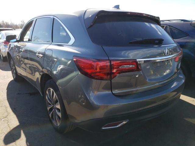 Photo 3 from auction – 2014 ACURA MDX TECHNO with VIN 5FRYD4H4XEB002495