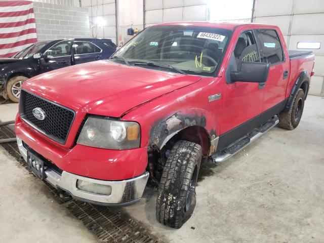 Photo 2 from auction – 2004 FORD F150 SUPER with VIN 1FTRW14W64KC97036