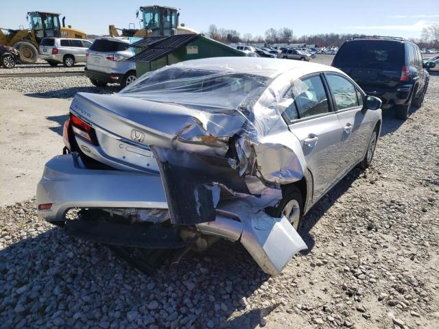 Photo 4 from auction – 2014 HONDA CIVIC LX with VIN 19XFB2F52EE004682