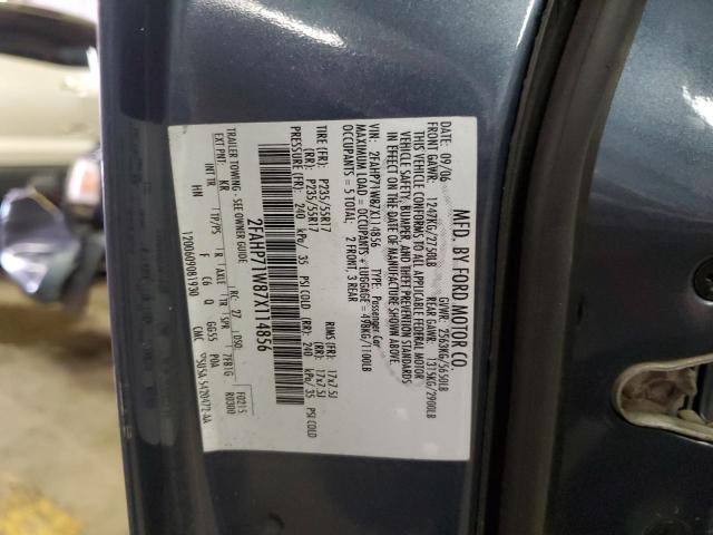 Photo 10 from auction – 2007 FORD CROWN VICT with VIN 2FAHP71W87X114856