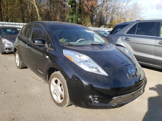 NISSAN LEAF SV 2011 with VIN JN1AZ0CP7BT003842 - Photo from auction