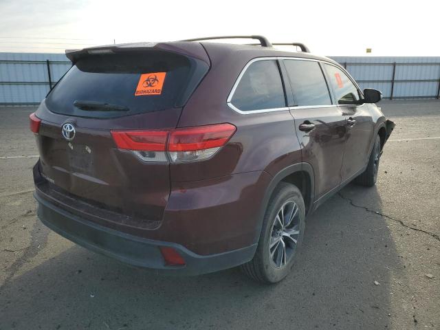 Photo 4 from auction – 2019 TOYOTA HIGHLANDER with VIN 5TDZZRFH8KS292446
