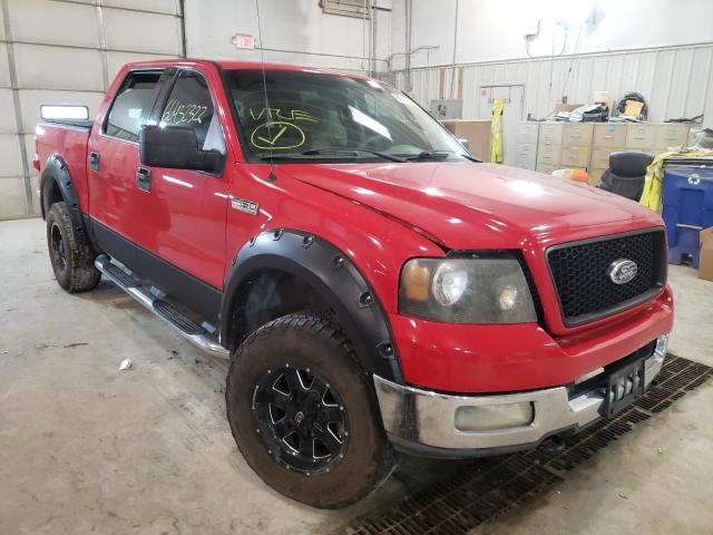FORD F150 SUPER 2004 with VIN 1FTRW14W64KC97036 - Photo from auction