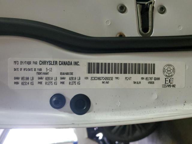Photo 10 from auction – 2012 CHRYSLER 300 S with VIN 2C3CCABG7CH283232