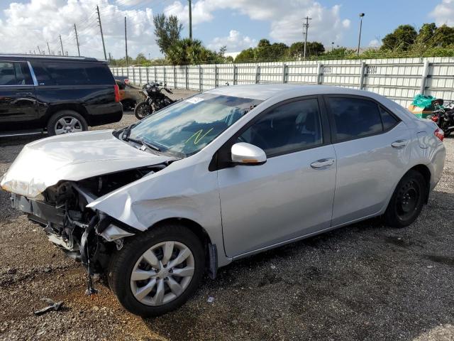 TOYOTA COROLLA L 2015 with VIN 2T1BURHE7FC453788 - Photo from auction
