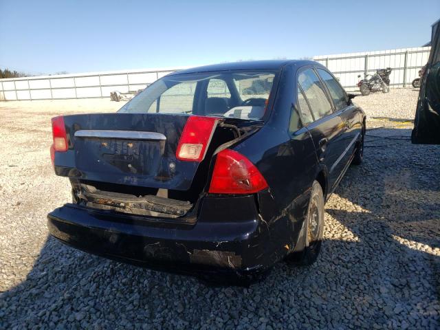 Photo 4 from auction – 2002 HONDA CIVIC LX with VIN 1HGES166X2L072490