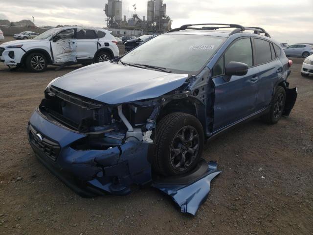 Photo 2 from auction – 2021 SUBARU CROSSTREK with VIN JF2GTHRC5MH289077