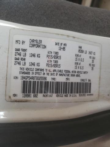 Photo 10 from auction – 1996 DODGE GRAND CARA with VIN 1B4GP54R8TB325596