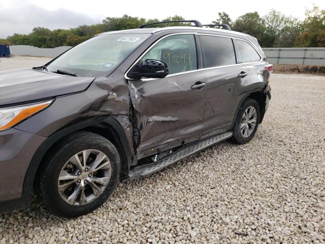 Photo 9 from auction – 2015 TOYOTA HIGHLANDER with VIN 5TDKKRFH4FS108504